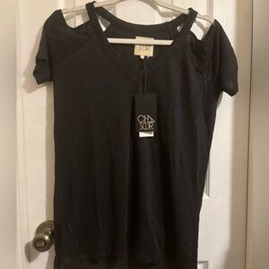 NWT Chaser Black Women's Small Top